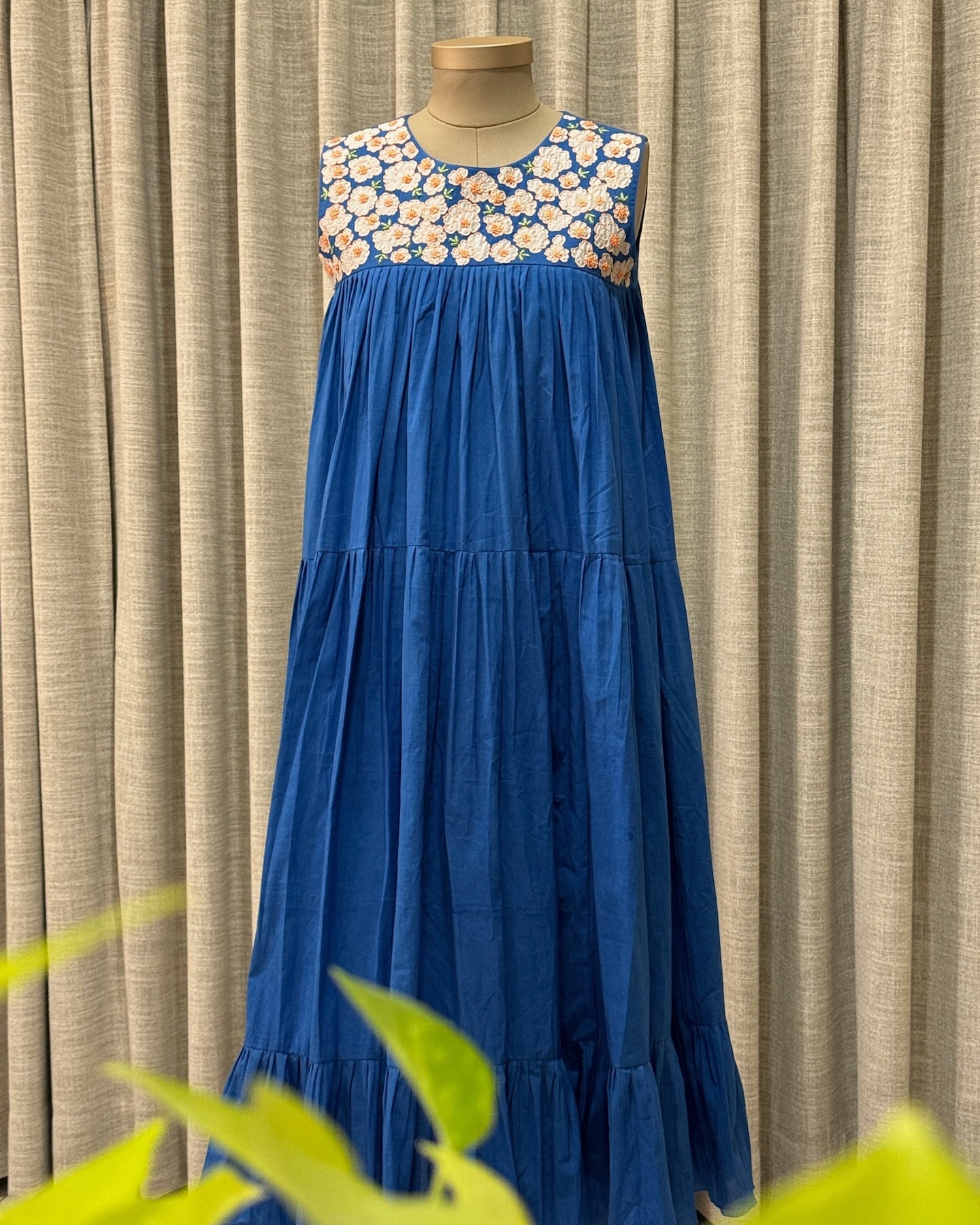 Customized Blue Frock