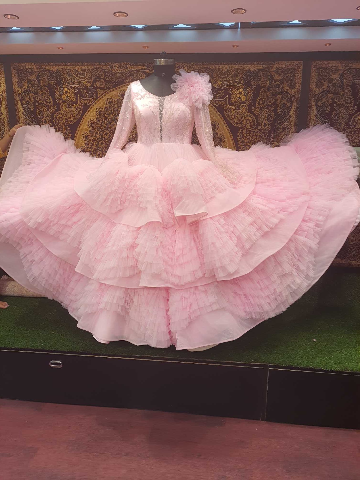 Ball Gown Baby Pink